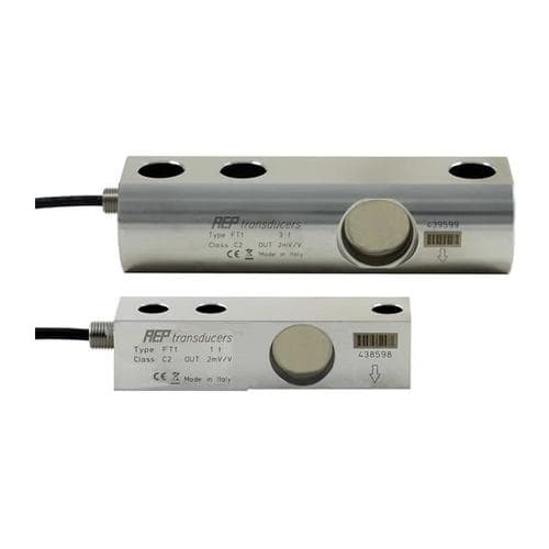 Cảm biến lực Load Cell FT1 500kg. OIML C3. Không gỉ IP68. Chùm cắt AEP-TRANSDUCERS FT1-500kg Cảm biến lực Load Cell FT1 500kg. OIML C3. Không gỉ IP68. Chùm cắt AEP-TRANSDUCERS FT1-500kg