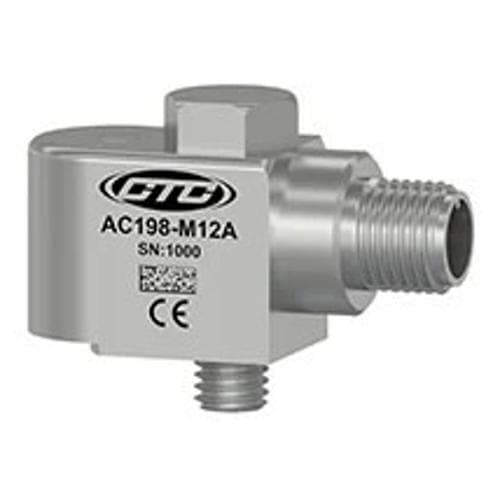 Cảm biến gia tốc 100 mV/g kích thước nhỏ gọn CTC AC198-M12A Cảm biến gia tốc 100 mV/g kích thước nhỏ gọn CTC AC198-M12A