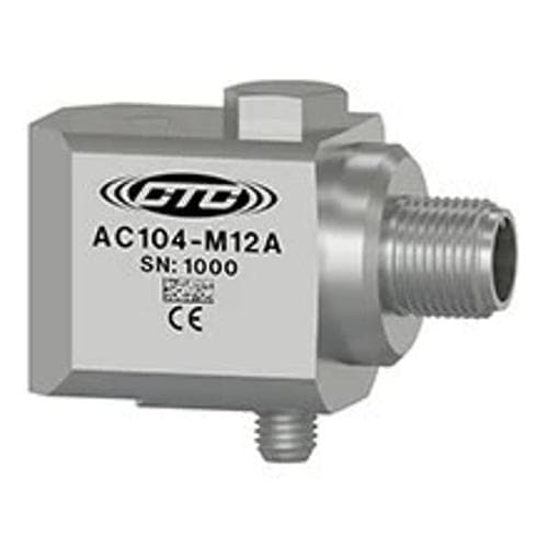 Cảm biến gia tốc 100 mV/g kích thước chuẩn CTC AC104-M12A Cảm biến gia tốc 100 mV/g kích thước chuẩn CTC AC104-M12A