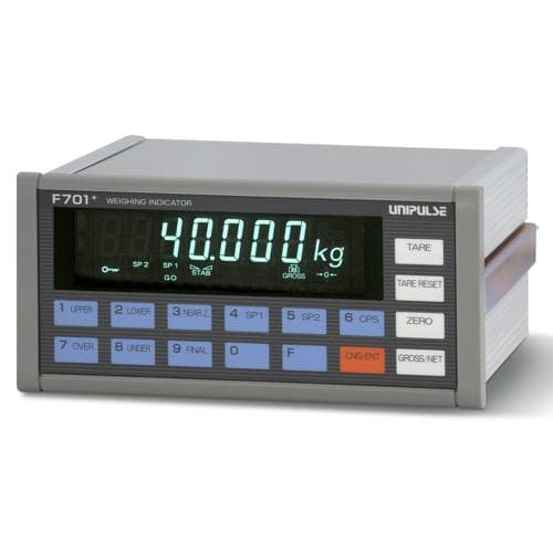 Bộ hiển thị cân loại tiêu chuẩn UNIPULSE F701+ Bộ hiển thị cân loại tiêu chuẩn UNIPULSE F701+