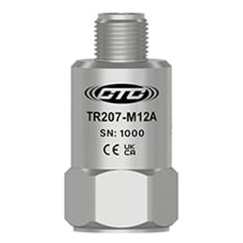 Cảm biến gia tốc RTD Đầu ra Kép CTC TR207-M12A Cảm biến gia tốc RTD Đầu ra Kép CTC TR207-M12A
