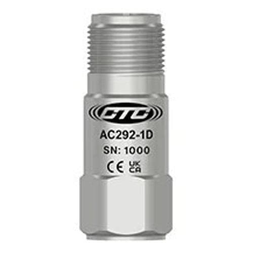 Cảm biến gia tốc 100 mV/g kích thước nhỏ gọn CTC AC292-6N Cảm biến gia tốc 100 mV/g kích thước nhỏ gọn CTC AC292-6N