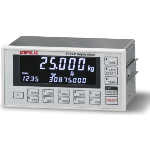 Bộ hiển thị cân tiêu chuẩn toàn cầu loại cơ bản UNIPULSE F701-P Bộ hiển thị cân tiêu chuẩn toàn cầu loại cơ bản UNIPULSE F701-P