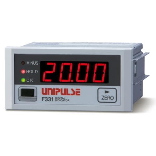Bộ hiển thị kỹ thuật số nhỏ gọn với kích thước DIN 96x48mm UNIPULSE F331 Bộ hiển thị kỹ thuật số nhỏ gọn với kích thước DIN 96x48mm UNIPULSE F331