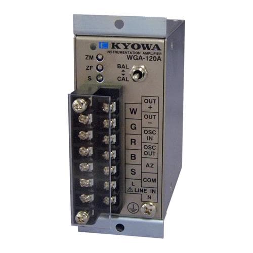 Bộ khuếch đại thiết bị loại sóng mang KYOWA WGA-120A-01 AC 100V Bộ khuếch đại thiết bị loại sóng mang KYOWA WGA-120A-01 AC 100V