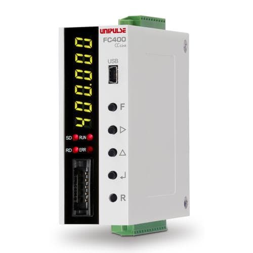 Bộ hiển thị đầu cân lắp trên DIN-rail với giao diện CC-Link UNIPULSE FC400-CCL Bộ hiển thị đầu cân lắp trên DIN-rail với giao diện CC-Link UNIPULSE FC400-CCL