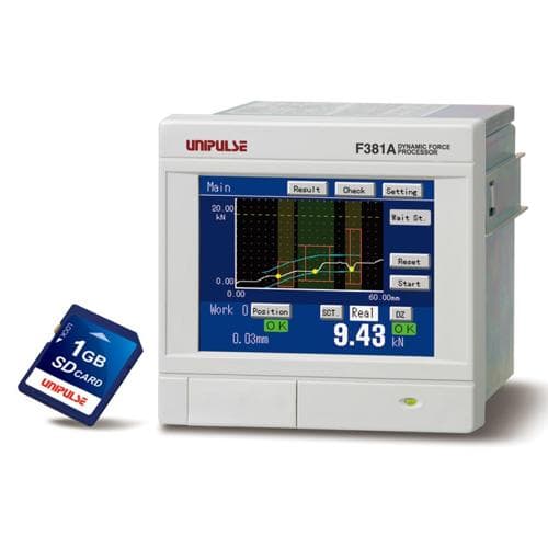 Bộ xử lý hiển thị động lực học màn hình cảm ứng LCD tương thích với thẻ nhớ SD UNIPULSE F381A Bộ xử lý hiển thị động lực học màn hình cảm ứng LCD tương thích với thẻ nhớ SD UNIPULSE F381A