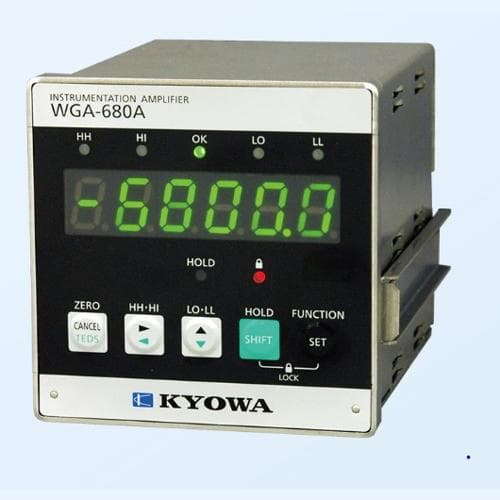 Bộ khuếch đại thiết bị KYOWA WGA-680A-14 DC model CC-Link Bộ khuếch đại thiết bị KYOWA WGA-680A-14 DC model CC-Link