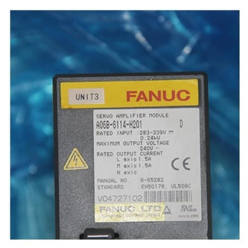 Fanuc Servo Driver/ Bộ điều khiển động cơ servo A06B-6114-H201 Fanuc Servo Driver/ Bộ điều khiển động cơ servo A06B-6114-H201