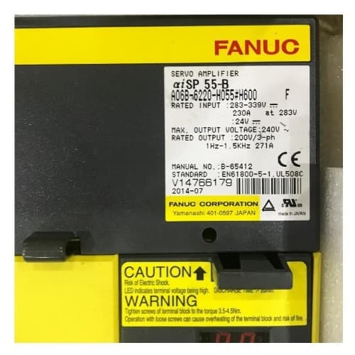 Fanuc Servo Driver/ Bộ điều khiển động cơ servo A06B-6220-H055#H600 Fanuc Servo Driver/ Bộ điều khiển động cơ servo A06B-6220-H055#H600
