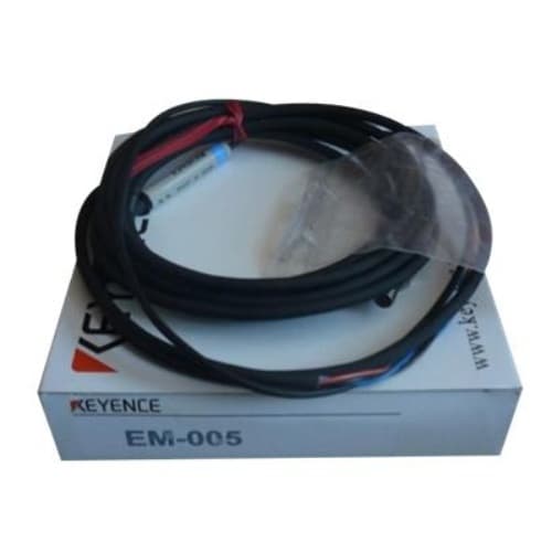 KEYENCE Proximity Sensors EM series with in-cable amplifiers proximity sensors. KEYENCE Proximity Sensors EM series with in-cable amplifiers proximity sensors.