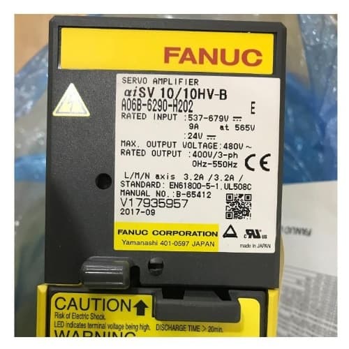 Fanuc Servo Driver/ Bộ điều khiển động cơ servo A06B-6290-H202 Fanuc Servo Driver/ Bộ điều khiển động cơ servo A06B-6290-H202