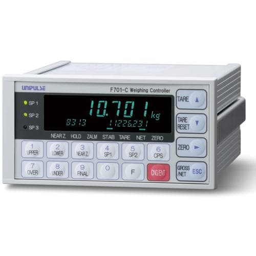 Bộ hiển thị cân Hiển thị đồ thị/ màn hình loại cảm ứng UNIPULSE F701-C Bộ hiển thị cân Hiển thị đồ thị/ màn hình loại cảm ứng UNIPULSE F701-C