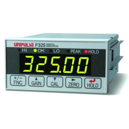 Bộ hiển thị số với chức năng Giữ Đỉnh nhanh chóng UNIPULSE F325 Bộ hiển thị số với chức năng Giữ Đỉnh nhanh chóng UNIPULSE F325
