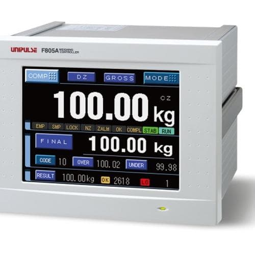 Bộ hiển thị cân để kiểm tra khối lượng UNIPULSE F805AT-CK Bộ hiển thị cân để kiểm tra khối lượng UNIPULSE F805AT-CK