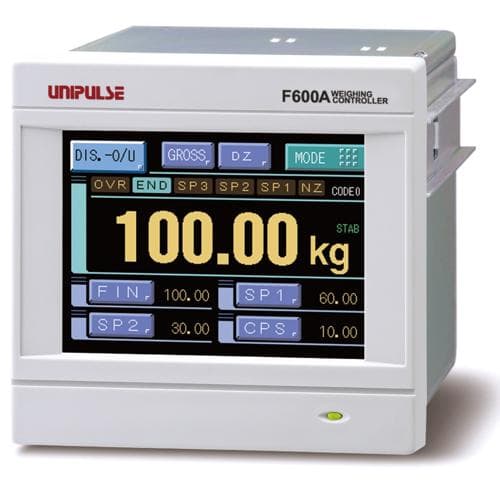Bộ hiển thị cân Hiển thị đồ thị/ màn hình loại cảm ứng UNIPULSE F600AT-BCO Bộ hiển thị cân Hiển thị đồ thị/ màn hình loại cảm ứng UNIPULSE F600AT-BCO