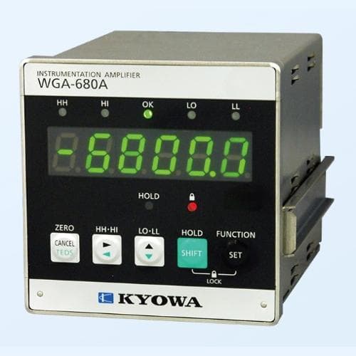 Bộ khuếch đại thiết bị KYOWA WGA-680A-11 DC model BCD & TEDS Bộ khuếch đại thiết bị KYOWA WGA-680A-11 DC model BCD & TEDS