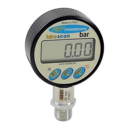 Đồng hồ đo áp suất kỹ thuật số IDROSCAN 10 bar AEP-TRANSDUCERS IDROSCAN-10B Đồng hồ đo áp suất kỹ thuật số IDROSCAN 10 bar AEP-TRANSDUCERS IDROSCAN-10B