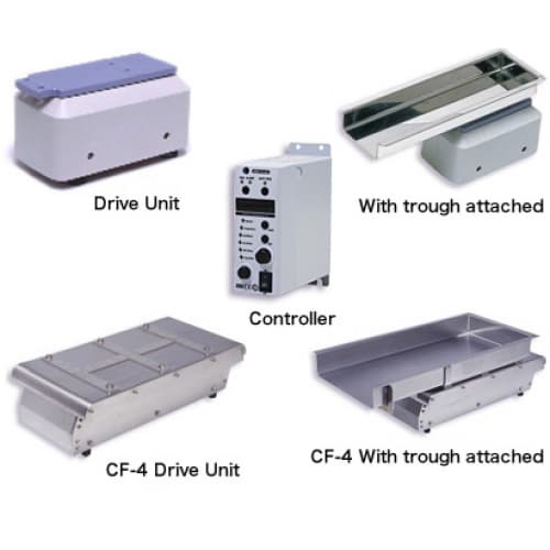 Rãnh rung Sinfonia CF-1, CF-2, CF-3, CF-4 / Small-sized Feeders New-type electromagnetic feeders Rãnh rung Sinfonia CF-1, CF-2, CF-3, CF-4 / Small-sized Feeders New-type electromagnetic feeders