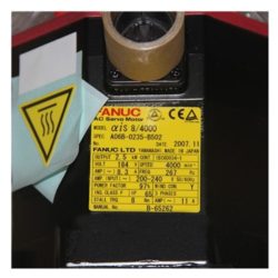 Fanuc A06B-0235-B502:AC Động cơ servo MDL AiS8/4000