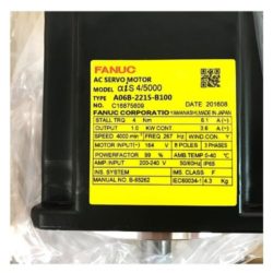 Fanuc Động cơ servo A06B-2215-B100:AC SERVO MODEL AiS4/5000-B