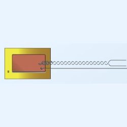 Thiết bị đo biến dạng lá được che chắn KYOWA KFSB 120Ω KFSB một trục