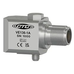 Cảm biến gia tốc tần số thấp1000 mV/g CTC VE136-6C