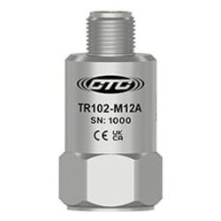 Cảm biến gia tốc RTD Dual Output CTC TR102-M12A