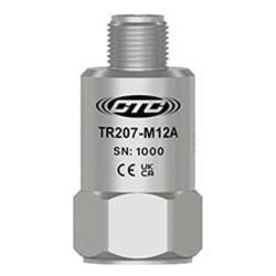 Cảm biến gia tốc RTD Đầu ra Kép CTC TR207-M12A