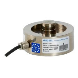 Cảm biến lực Load Cell 1 tấn. Nén. Thép không gỉ. OIML C3. IP68 ASCELL CRI-1T