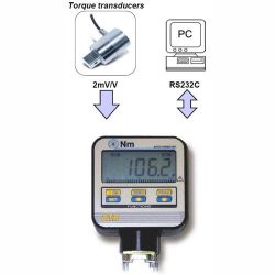 Bộ hiển thị kỹ thuật số TORQUE với chức năng "đỉnh"" AEP-TRANSDUCERS DTR 50 Nm