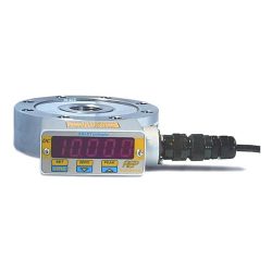 Cảm biến lực Load Cell 1t có màn hình tích hợp. tiếp điểm và cáp 5m AEP-TRANSDUCERS DCTC4-1t